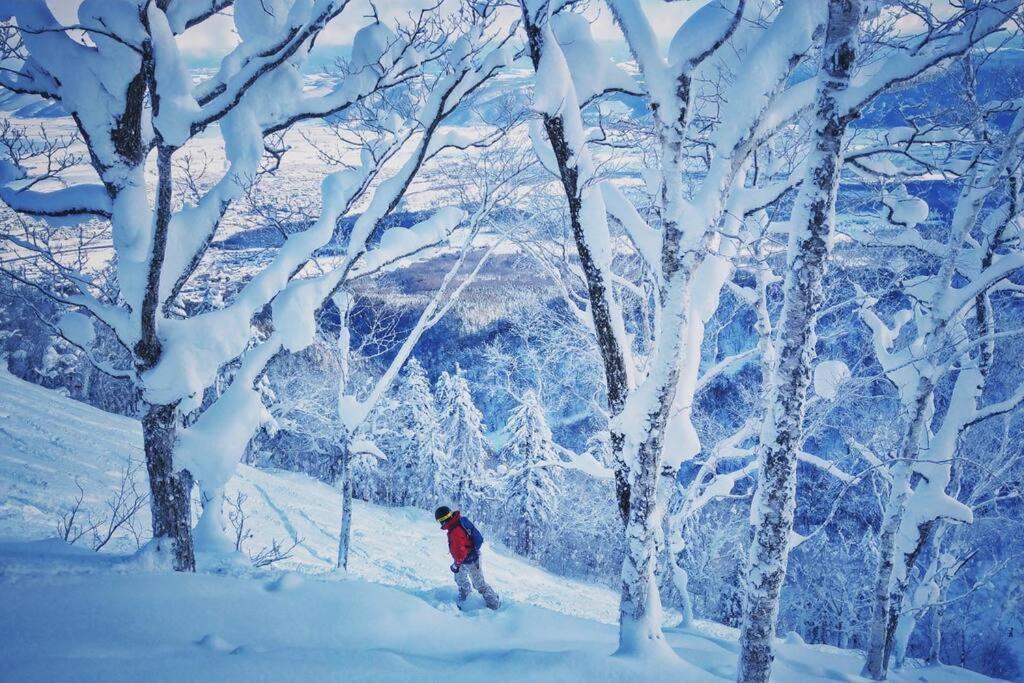 Furano Cube Sugar-方糖民宿,步行8Min到雪场,3 Brs,Max 6Ppl 외부 사진